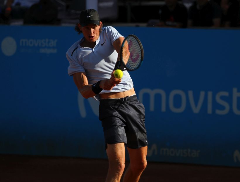 Nicolás Jarry superó con éxito el debut en el Challenger de Santiago