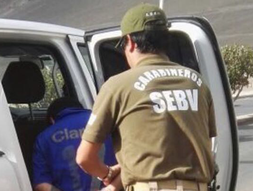 Carabineros De Antofagasta Detuvo A Un Delincuente Con Amplio Prontuario