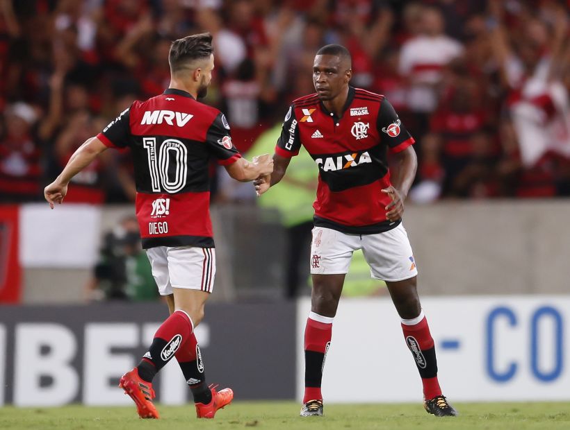 Flamengo y Libertad sacaron ventaja en la semifinal de la Copa Sudamericana