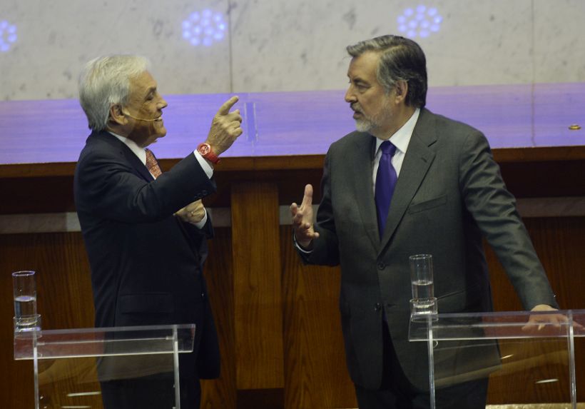 Sebastián Piñera y Alejandro Guillier se enfrentarán en el debate Archi