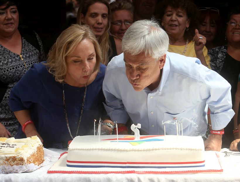 Piñera agradeció el saludo de cumpleaños de Guillier: 