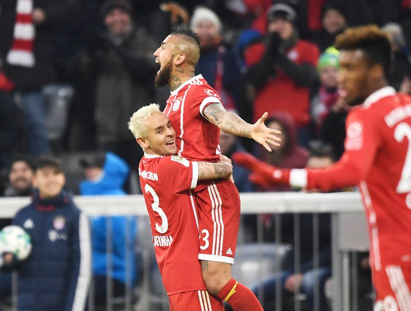 Bundesliga: Bayern con Arturo Vidal venció al Hannover