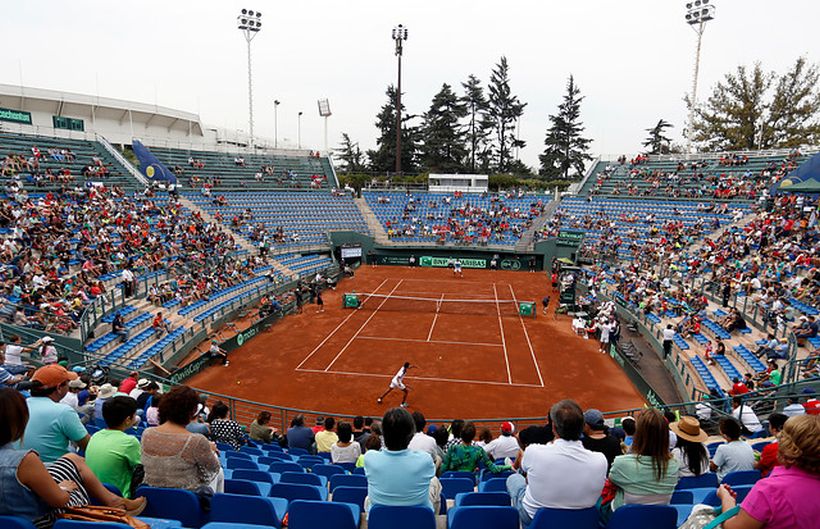 Serie Chile-Ecuador de la Copa Davis se jugará en el Court Central Anita Lizana