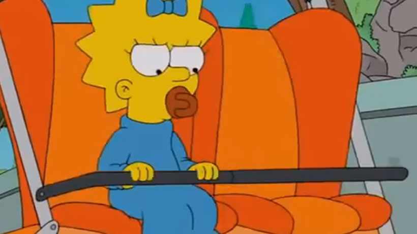 Los Simpsons respondieron por qué Maggie sigue siendo una bebé