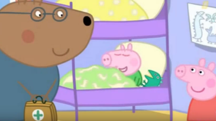 Estudio concluyó que Peppa Pig distorsiona los temas de salud para los padres