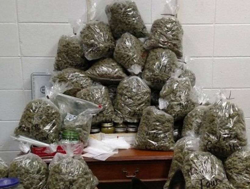 Ancianos fueron sorprendidos con 27 kilos de marihuana: dijeron que eran 