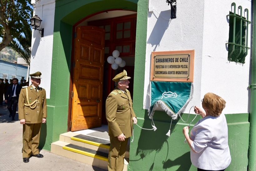 Carabineros inauguró la Subcomisaría de Asuntos Migratorios en Recoleta