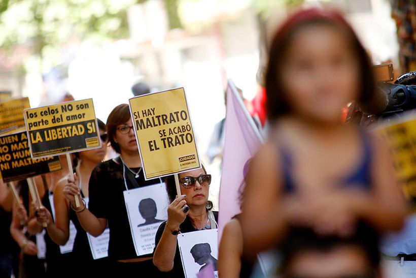 Este 2017 hubo 41 femicidios en Chile, siete más que el año pasado