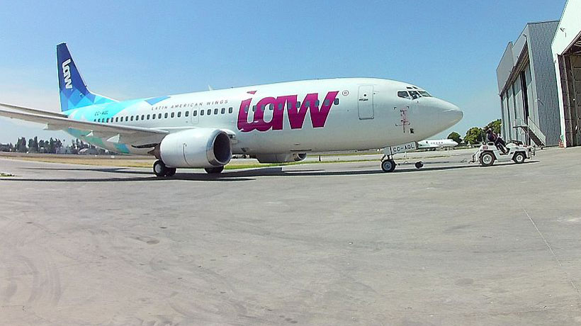 LAW dejará de realizar vuelos a Antofagasta, Concepción y Puerto Montt a partir del 10 de enero