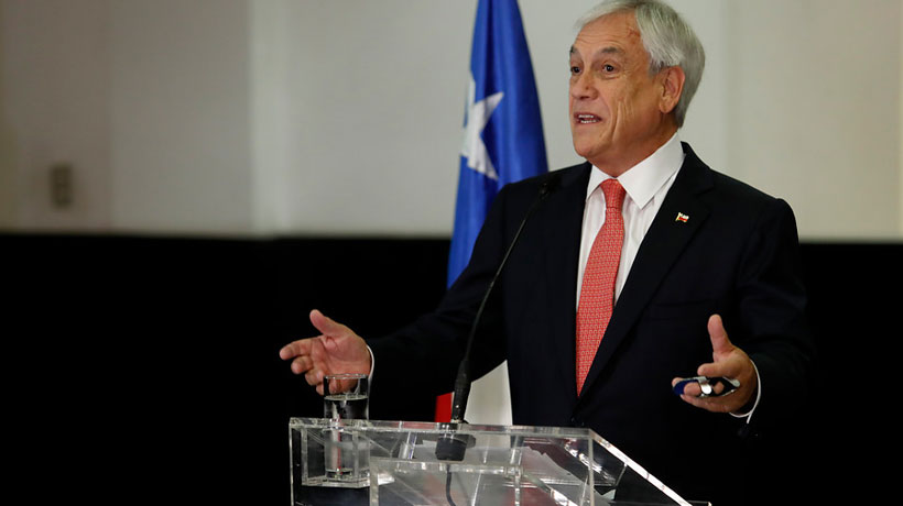 Piñera condenó atentado contra templos católicos y pidió recibir al Papa 