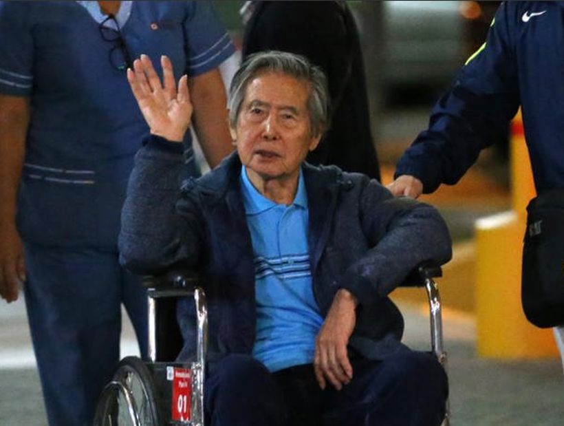 Alberto Fujimori fue trasladado a clínica de Lima por una aparente arritmia cardíaca