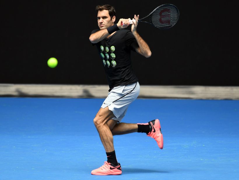 Federer de cara al Australia Open: 