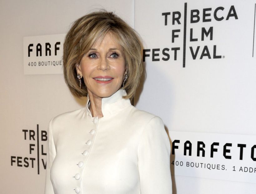 Jane Fonda reveló que le extirparon un tumor canceroso del labio inferior