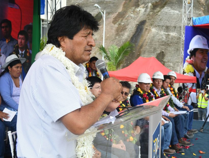 Evo Morales dijo que Bolivia afrontará con 