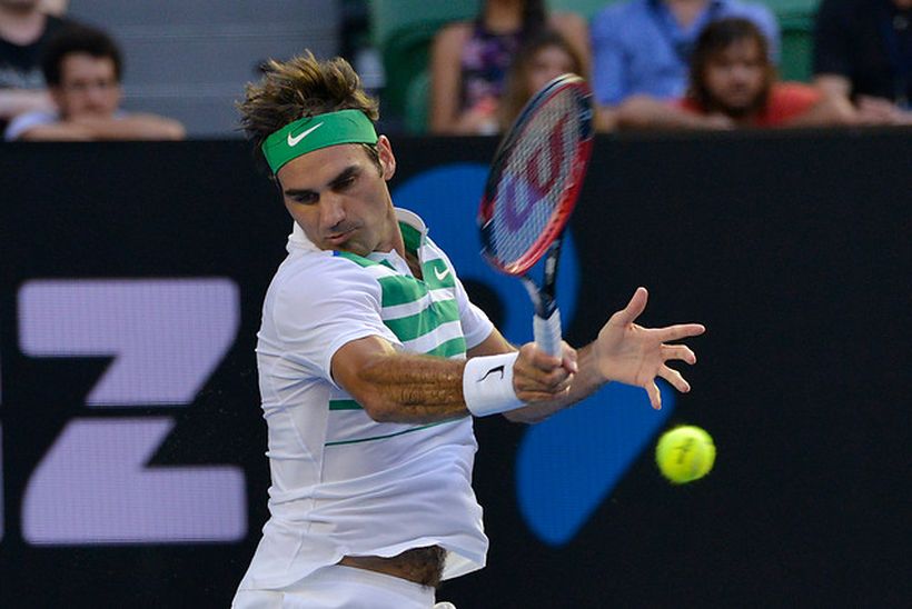 Roger Federer avanzó a octavos de final del Abierto de Australia
