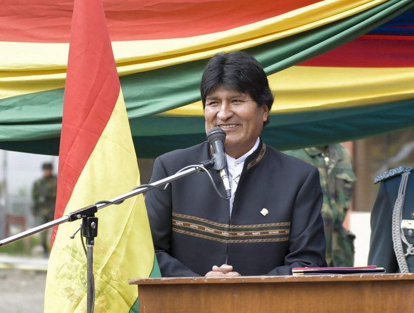 Evo Morales criticó el 