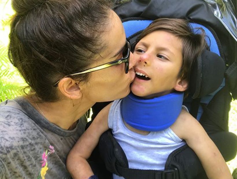 Leonor Varela mostró emotiva imagen de su hijo Matteo dando sus primeros pasos