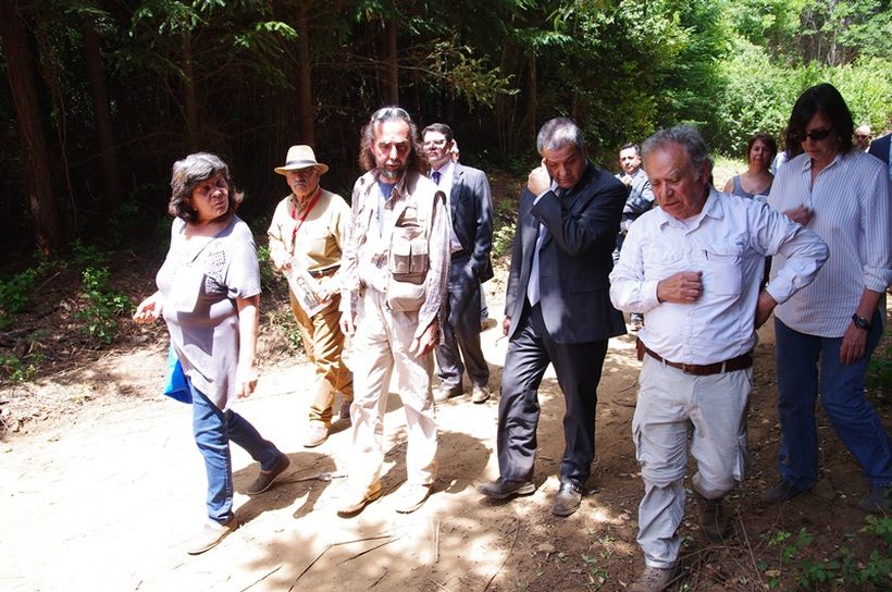 Ministro Carroza encabezó diligencias investigativas al interior del predio de Colonia Dignidad