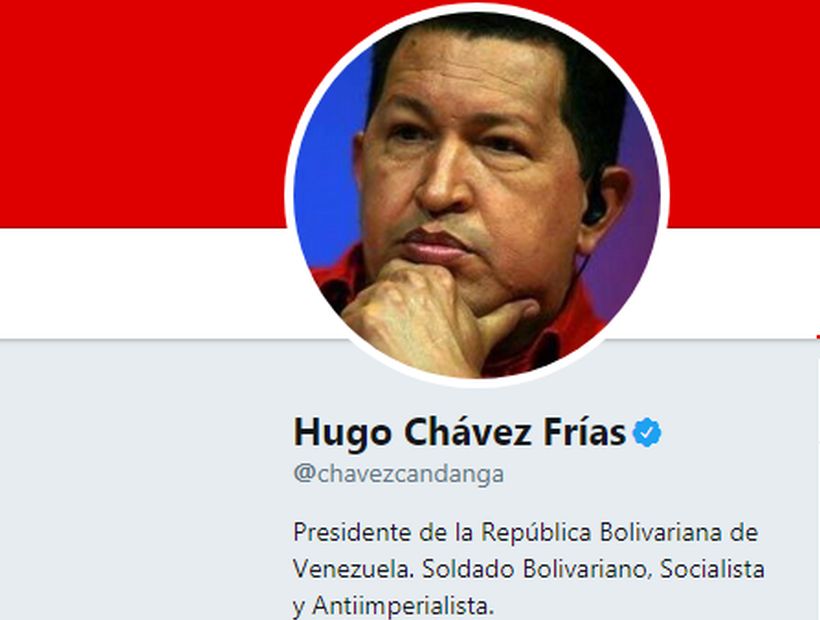 Reactivaron la cuenta en Twitter de Hugo Chávez para preservar mensajes