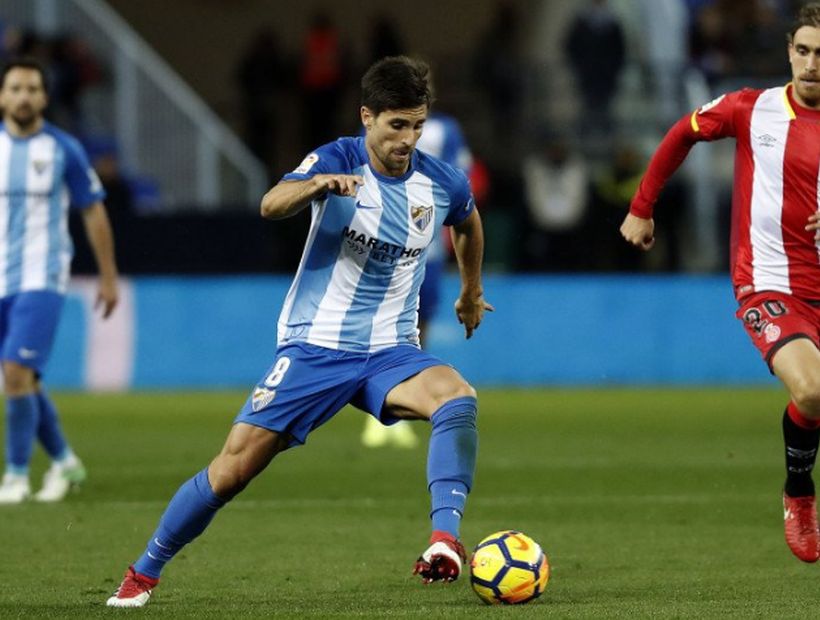 Manuel Iturra jugó los 90' en empate 0-0 del Málaga contra el Girona