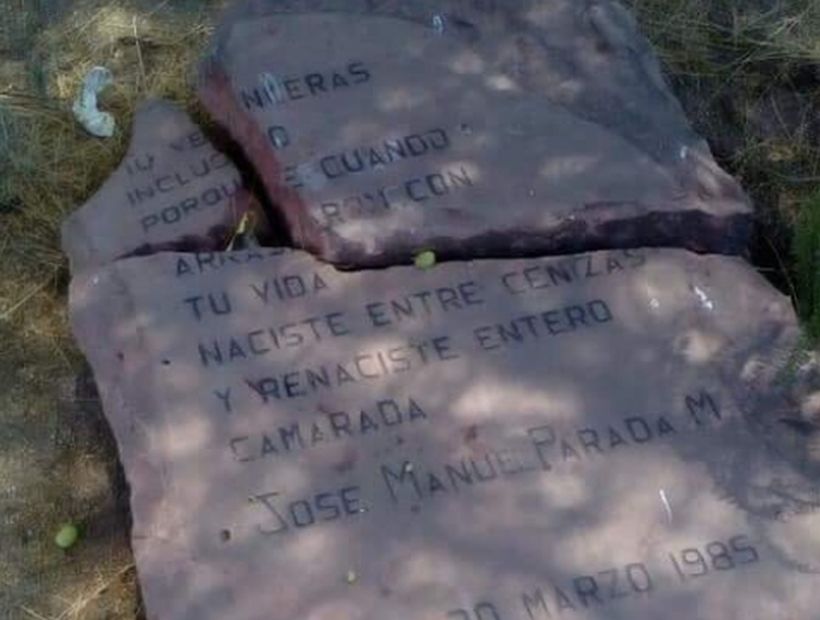 Profanaron en Quilicura el memorial dedicado a las víctimas del Caso Degollados