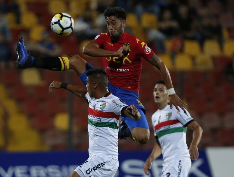 Unión Española y Palestino empataron 2-2 en el primer clásico de la temporada