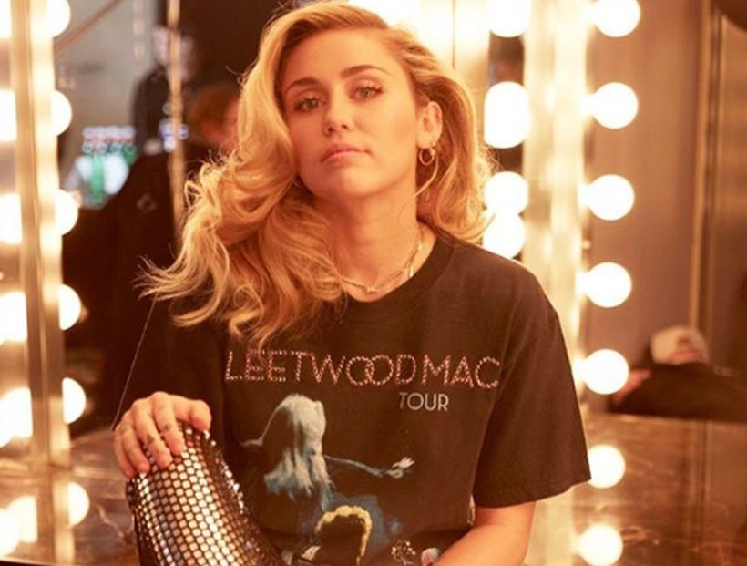 Miley Cyrus compartió sensuales imágenes en su Instagram