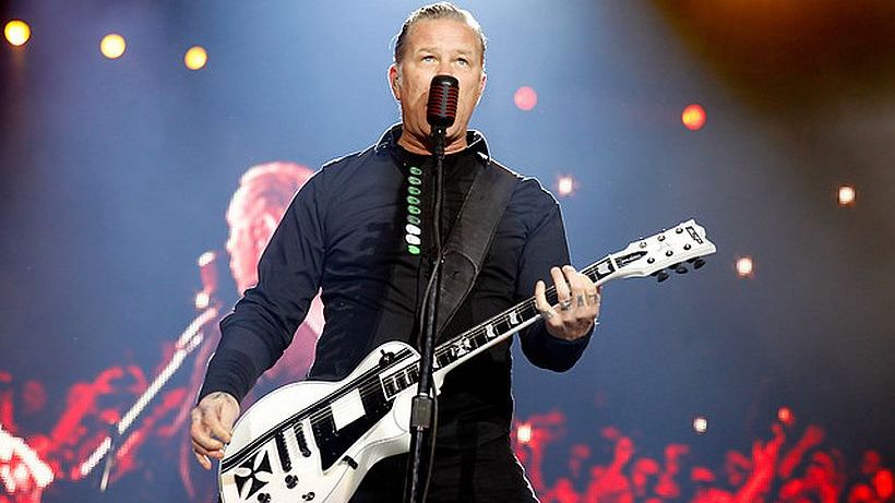 Revelan imágenes del vocalista de Metallica en película sobre asesino en serie