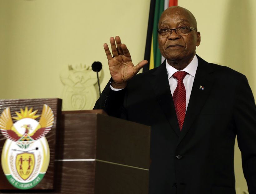 El Presidente sudafricano renunció tras años de escándalos