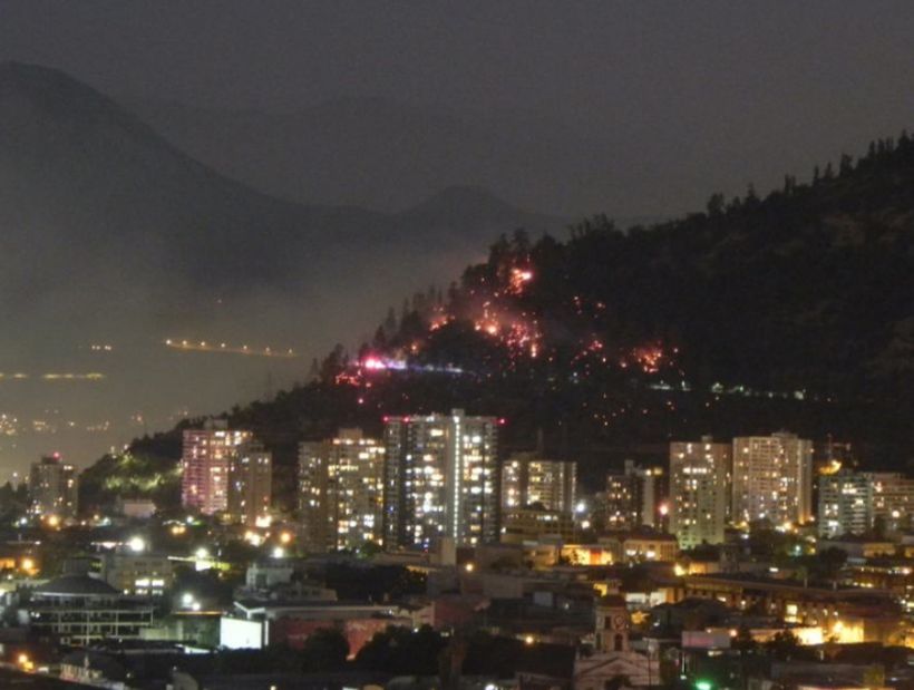 Incendio en el cerro San Cristóbal: decretaron prisión preventiva para el imputado