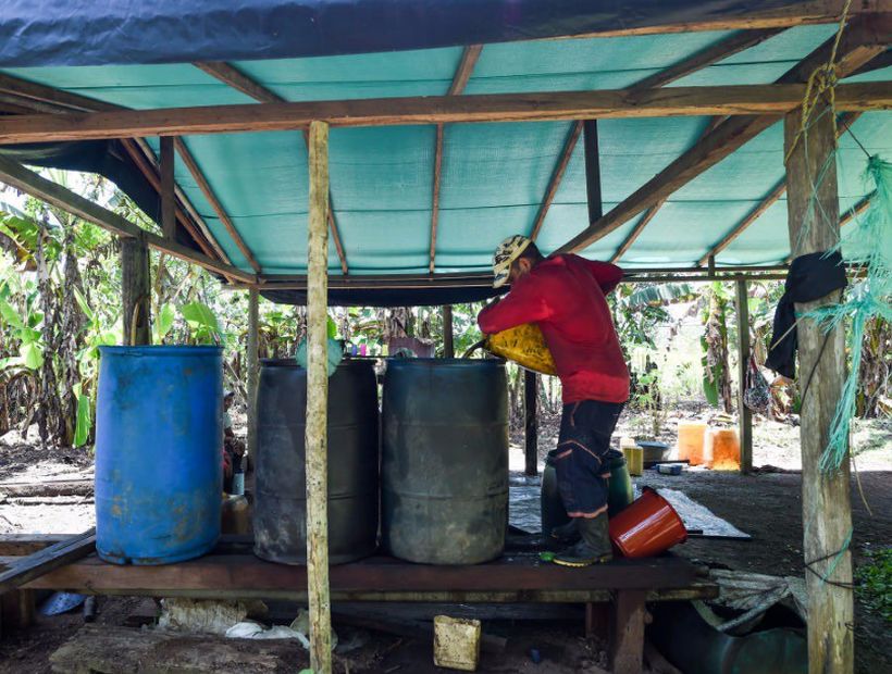 Las Fuerzas Armadas de Venezuela desmantelaron campamento de cocaína en frontera con Colombia