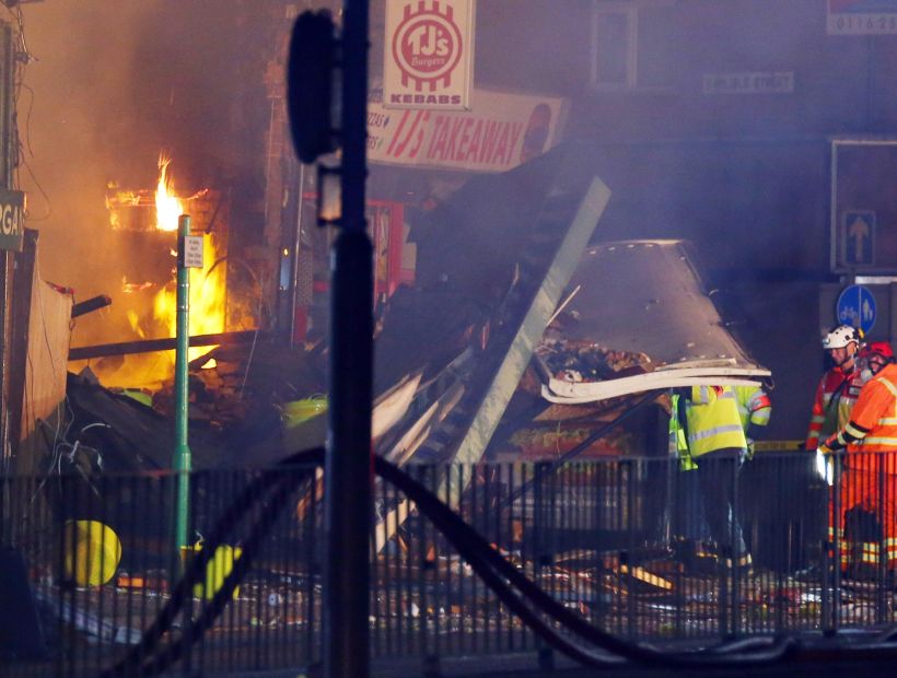 Una explosión en edificio de Leicester dejó cuatro heridos en estado crítico