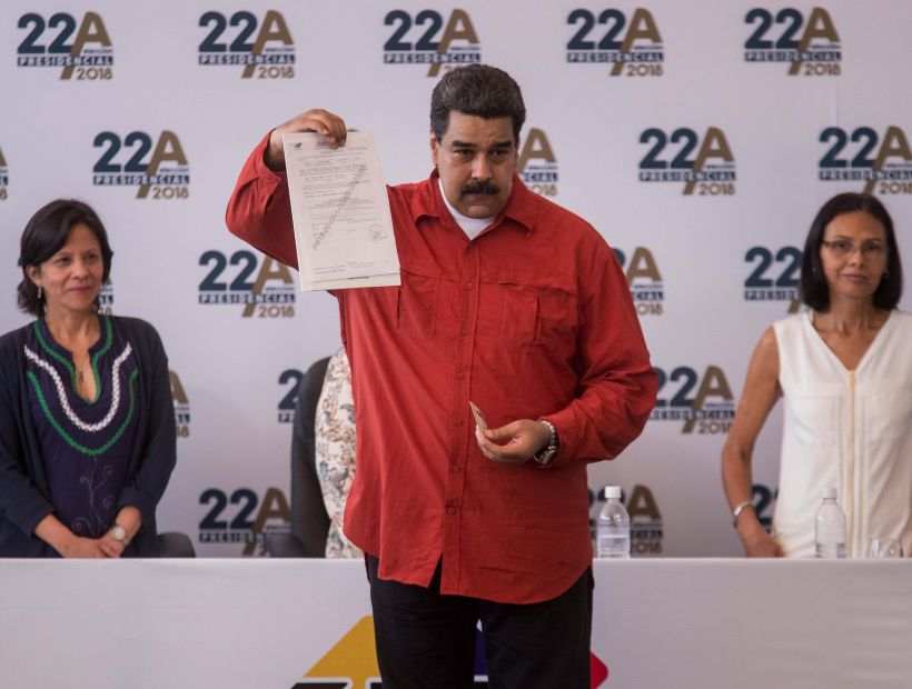 Maduro inscribió su candidatura a la reelección por la presidencia de Venezuela