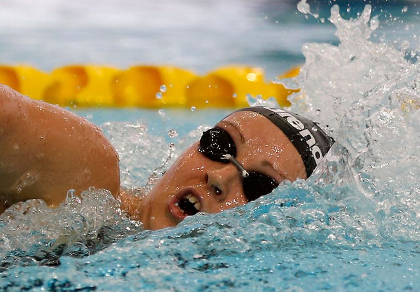 Kristel Köbrich terminó cuarta en 800 metros del Pro Swim Series de Atlanta