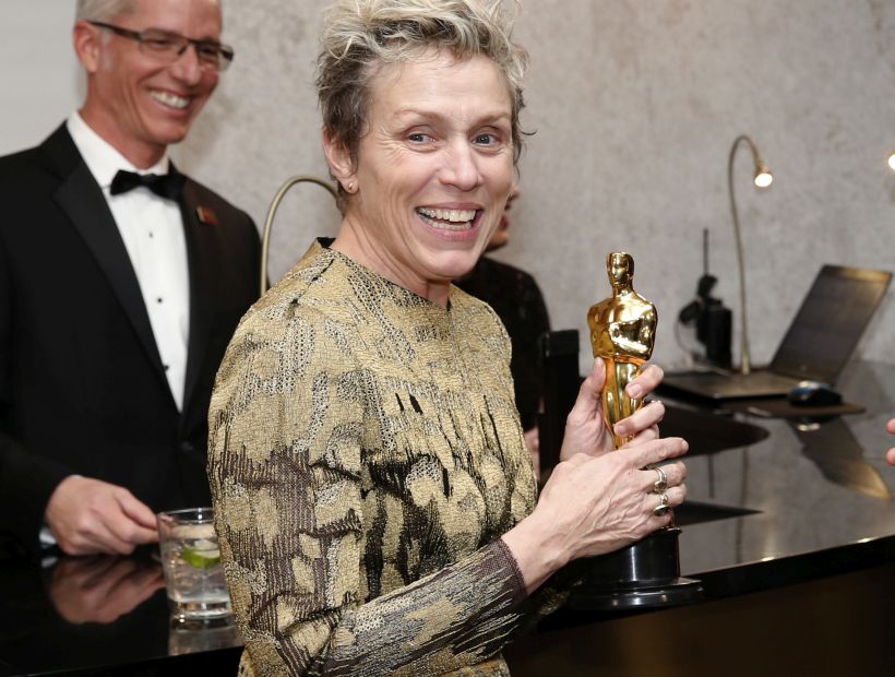 Detienen a hombre que robó el Oscar a Frances McDormand