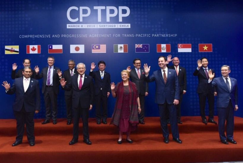 Chile junto a otros diez países de la cuenca del Pacífico firmaron el TPP11 en nuestro país