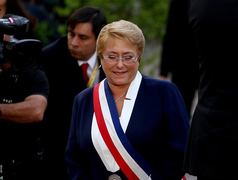 Bachelet tuiteó antes de dejar el mando: 