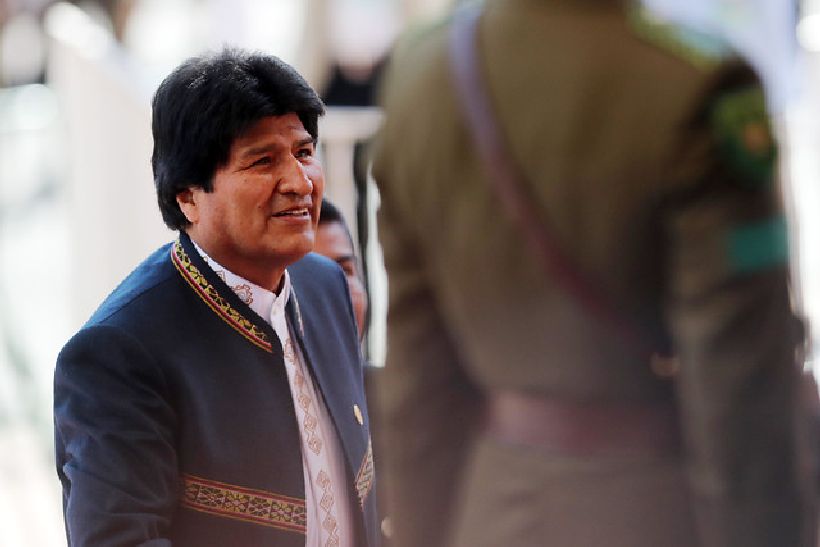 Evo Morales no fue al almuerzo en Cerro Castillo