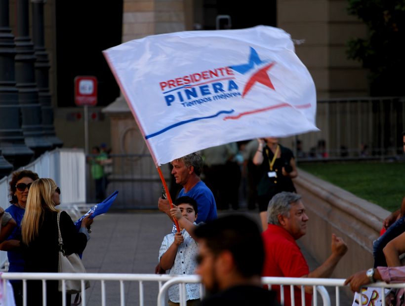 [EN VIVO] Presidente Piñera llega a La Moneda para iniciar su segunda administración