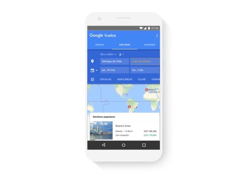 Presentaron Google Flights, la herramienta que ayudará a planificar las vacaciones