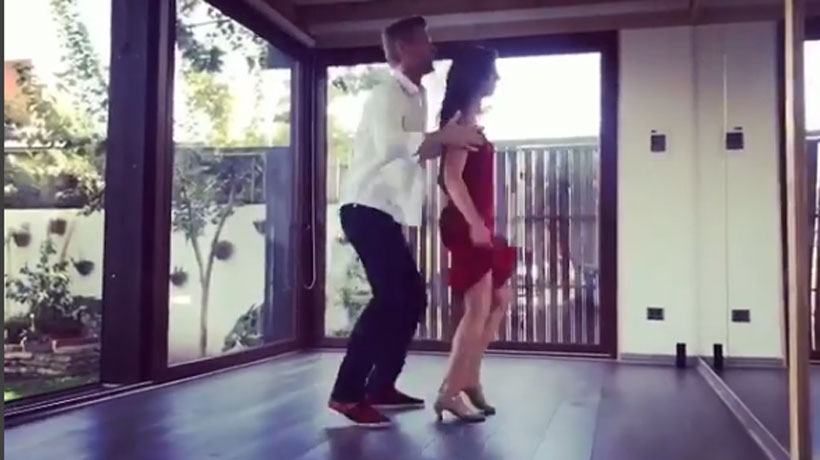 [VIDEO] Paz Bascuñan se lució en redes con baile de Dirty Dancing