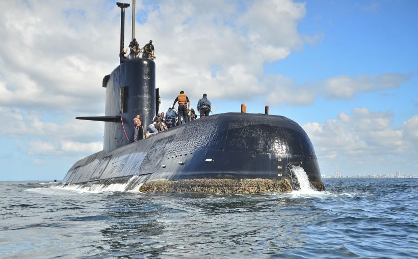Familiares de submarinistas argentinos del ARA San Juan piden 