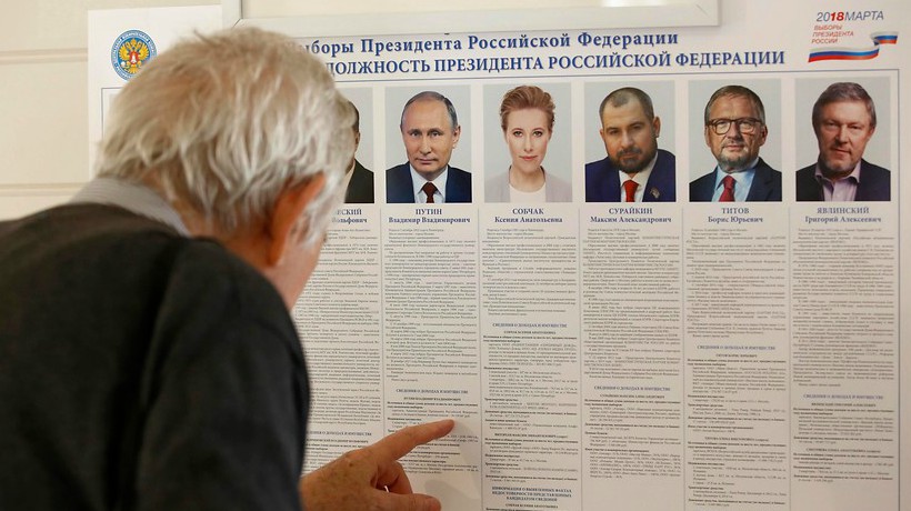Elecciones presidenciales en Rusia: 34% de los ciudadanos ya han votado