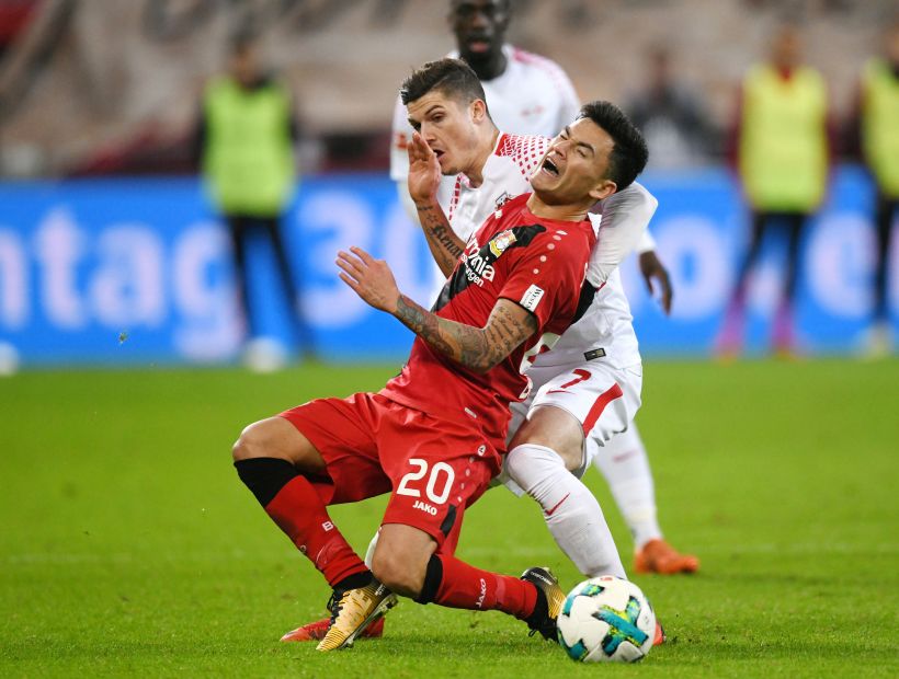 Aránguiz tuvo un opaco cometido en derrota del Leverkusen