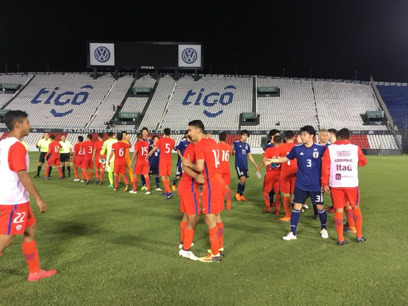 La Roja Sub 20 derrotó a Japón Sub 21 en cuadrangular en Paraguay
