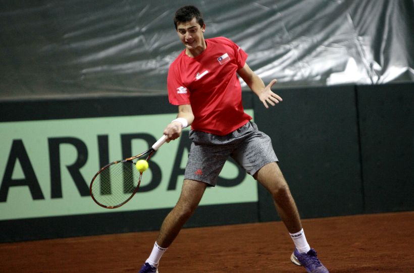 Tenis: Tomás Barrios avanzó a cuartos de final en Futuro 4 de Grecia