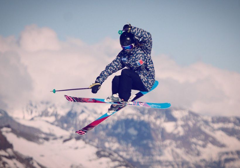 Esquiadora chilena sacó el 4° lugar en la Copa del Mundo de Freestyle Ski en Quebec