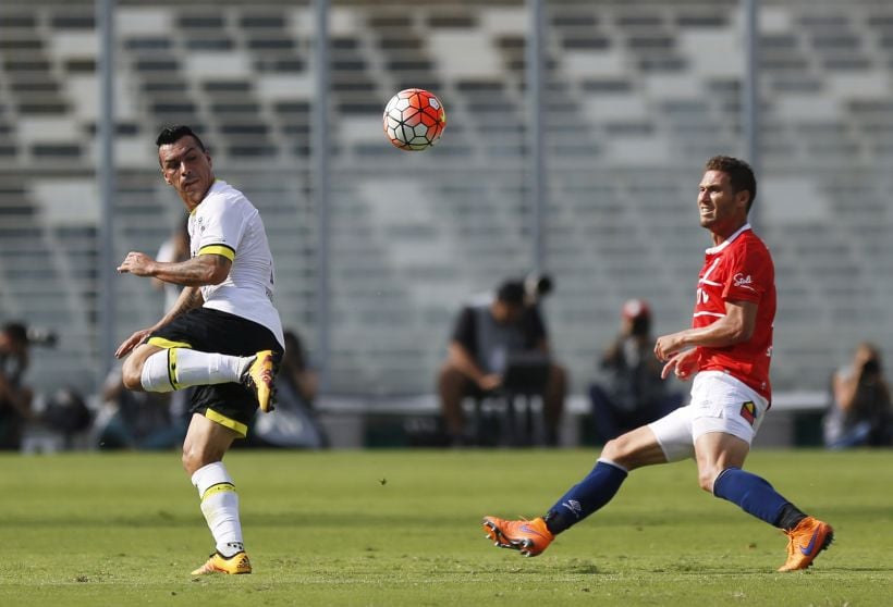 Germán Lanaro y clásico con Colo Colo: 