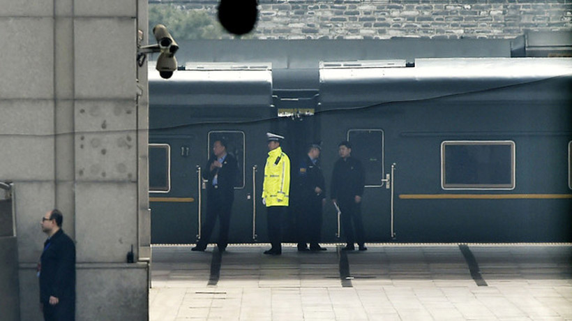 Kim Jong-un habría viajado en tren a China