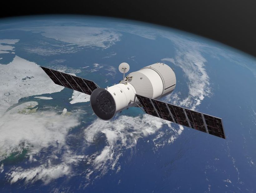 Estación espacial china se desintegra en la atmósfera antes de llegar al océano Pacífico